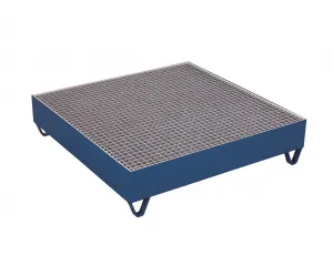 Wanna spustowa z kratą do 4 beczek 200 l
