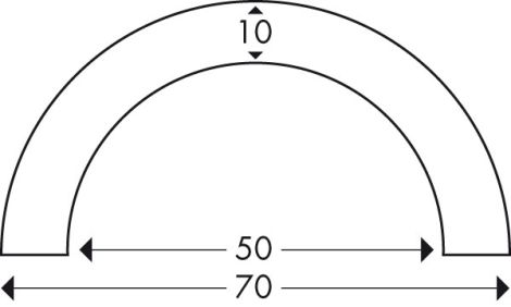Osłona rur Typ R50 50/70 - 2