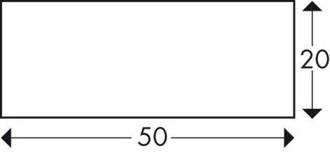 Osłona powierzchni Typ D 50 50 m - 2