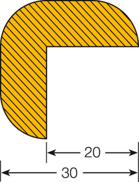 Osłona narożna - kątownik 40/40