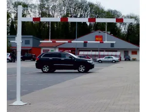 Obrotowy ogranicznik wysokości wjazdu do przykręcania