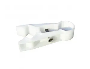 Adapter zaciskowy do tymczasowych zapór drogowych