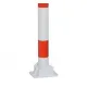 Słupek parkingowy Ø 60 mm składany, do przykręcenia, z uniwersalnym zamkiem - 3