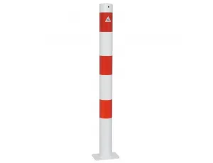 Słupek parkingowy Ø 76 mm stacjonarny, do przykręcania