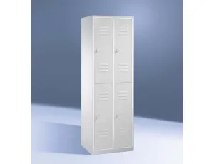 Szafa metalowa ubraniowa dwupoziomowa WSG 1850x610x500 mm