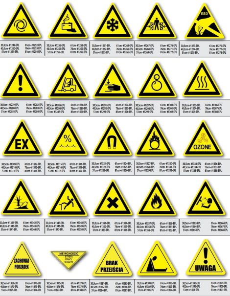 Znaki Ostrzegawcze - 2